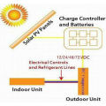 R134a Boyard 48v Wechselrichter rotary Kompressor für 48v dc Kondensatoreinheit solar split Klimaanlage